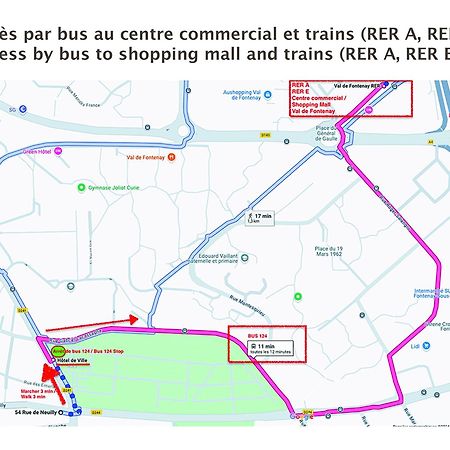 Vert Duplex - Paris Disneyland Fontenay-sous-Bois Eksteriør billede